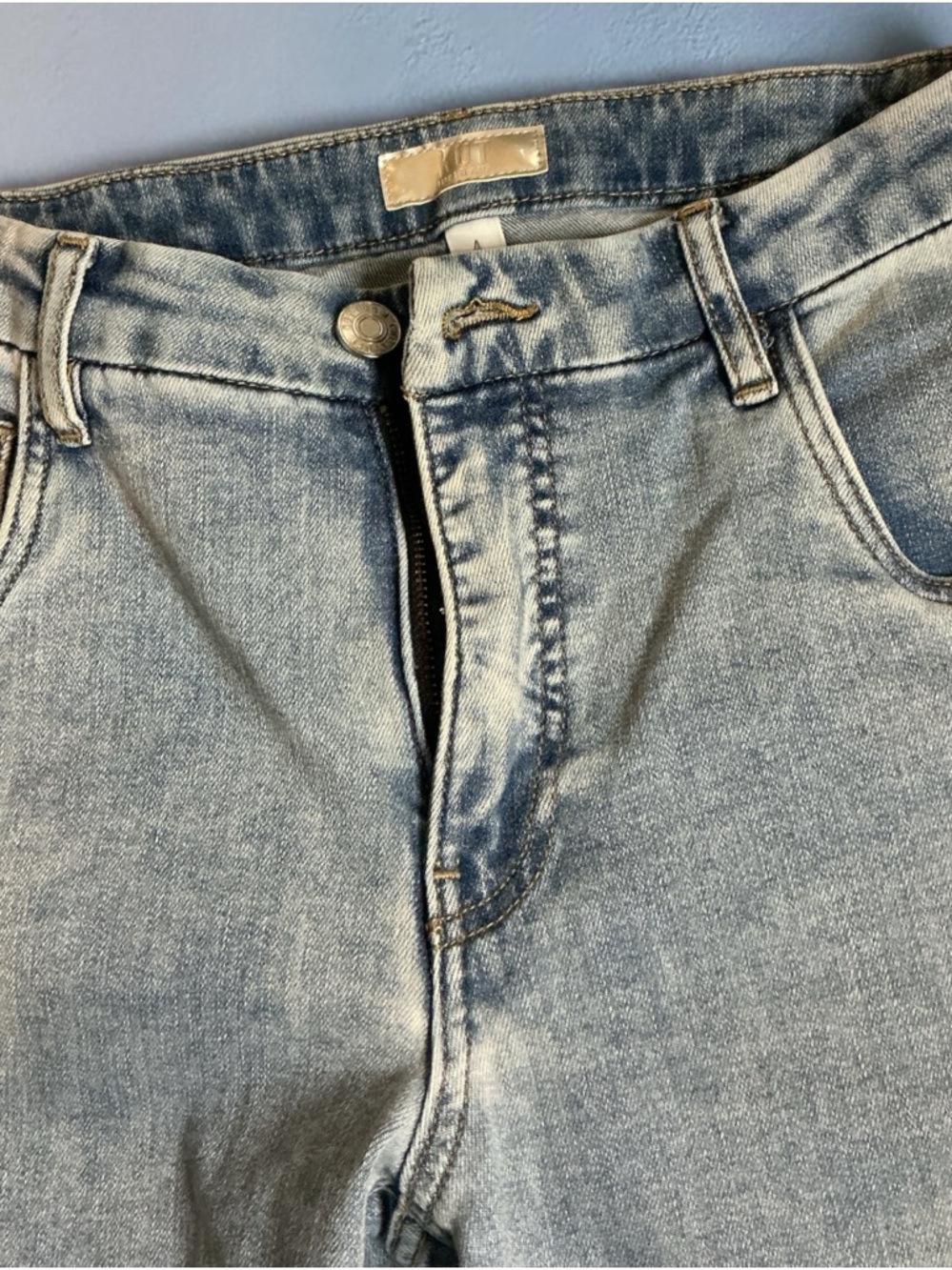 Othr Light Wash Wide Leg Jeans